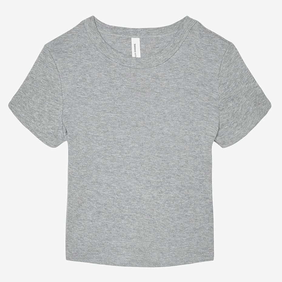 WOMEN'S MICRO RIB BABY TEE