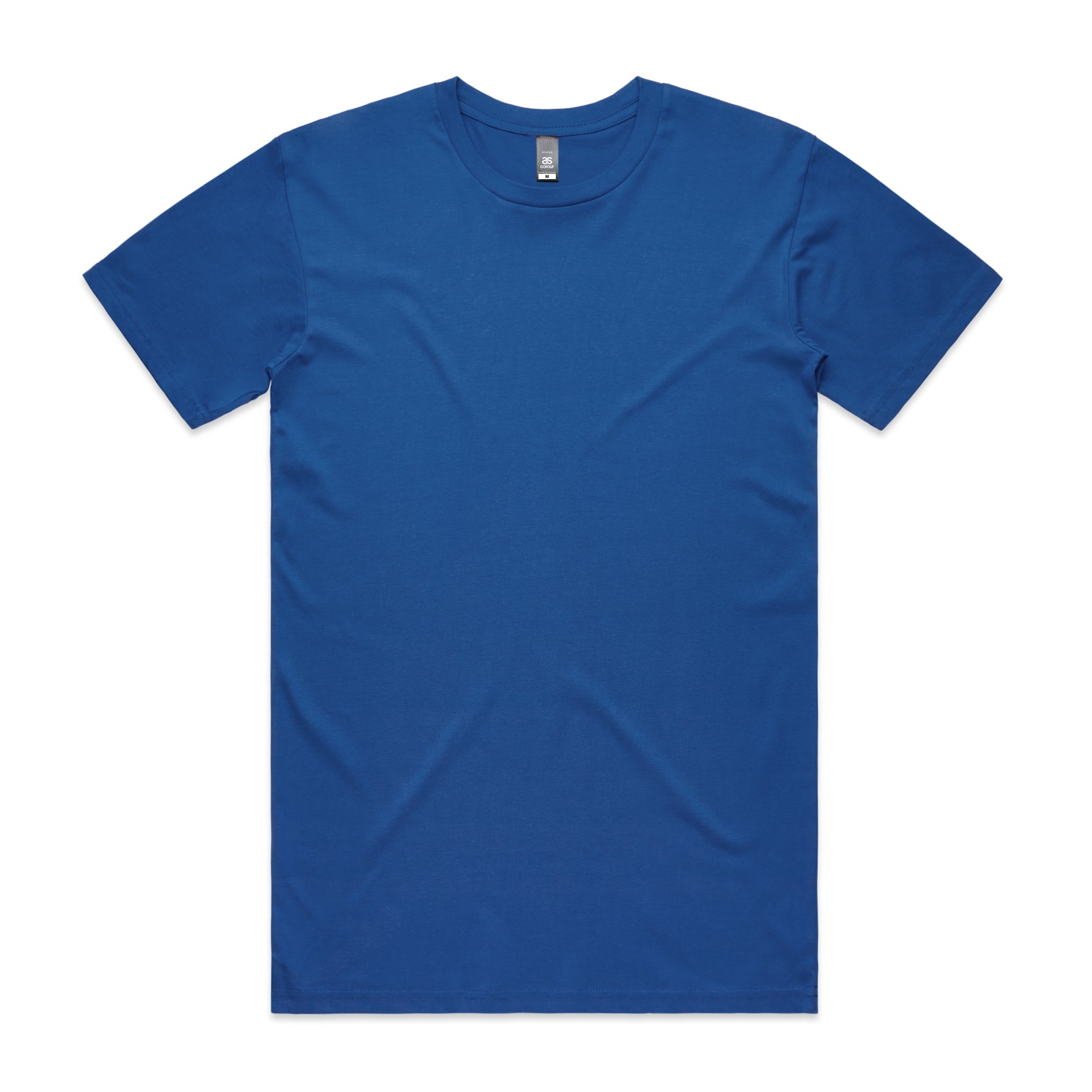 Customizable Unisex Staple Tee in Bright Royal Blue