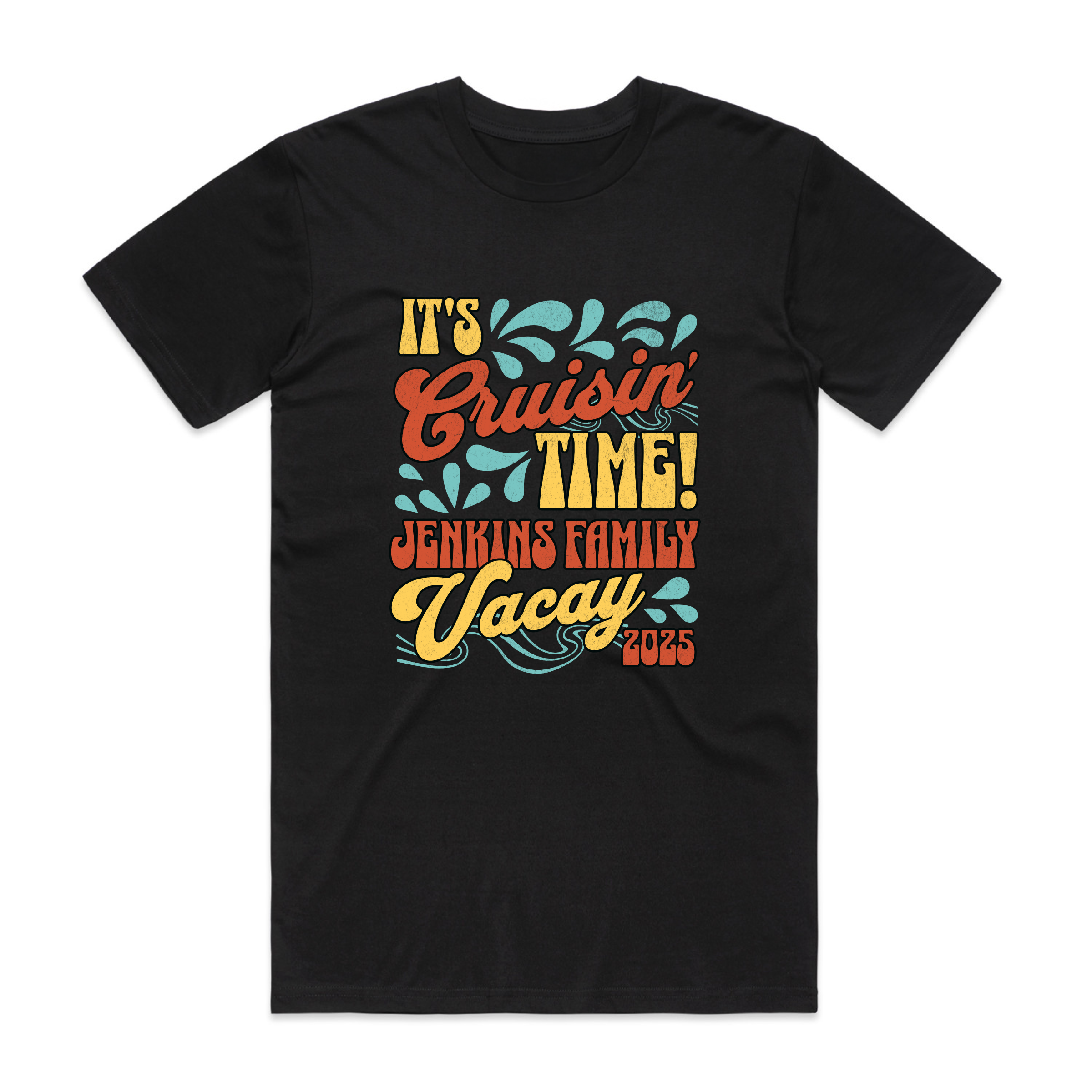 Cruise Vacation Graphic Tee β Customize Your Own
