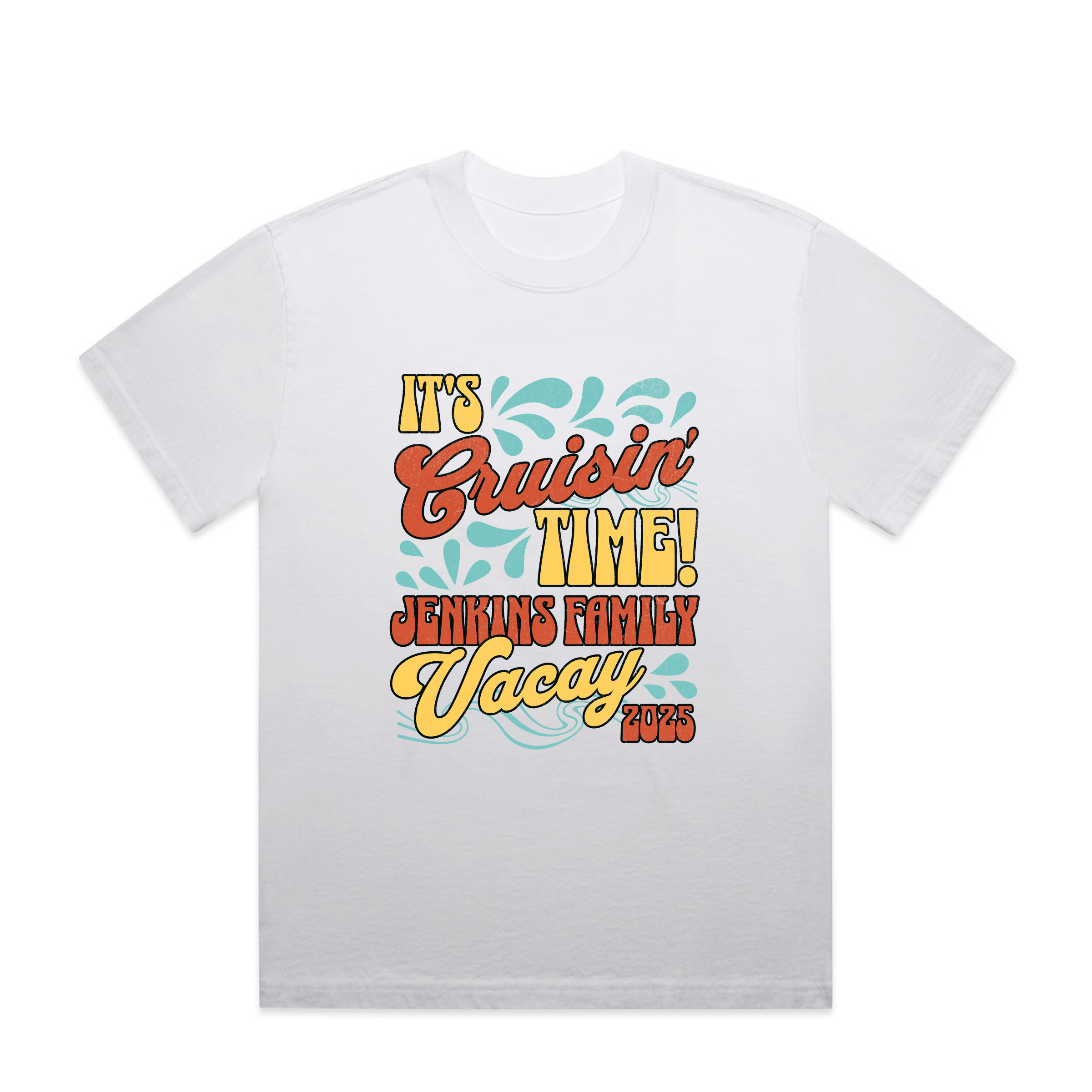Cruise Vacation Graphic Tee β Customize Your Own