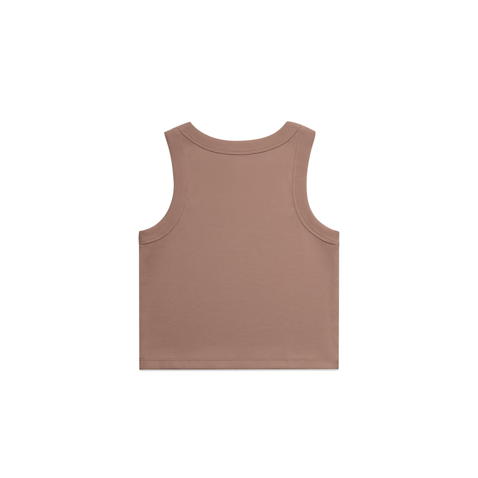 WO'S ORGANIC RIB CROP TANK