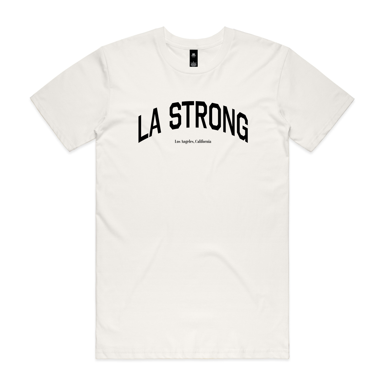 LA STRONG VARSITY TEE