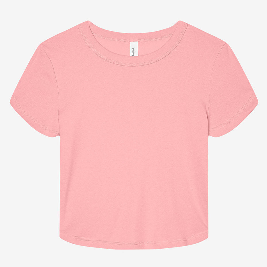 WOMEN'S MICRO RIB BABY TEE