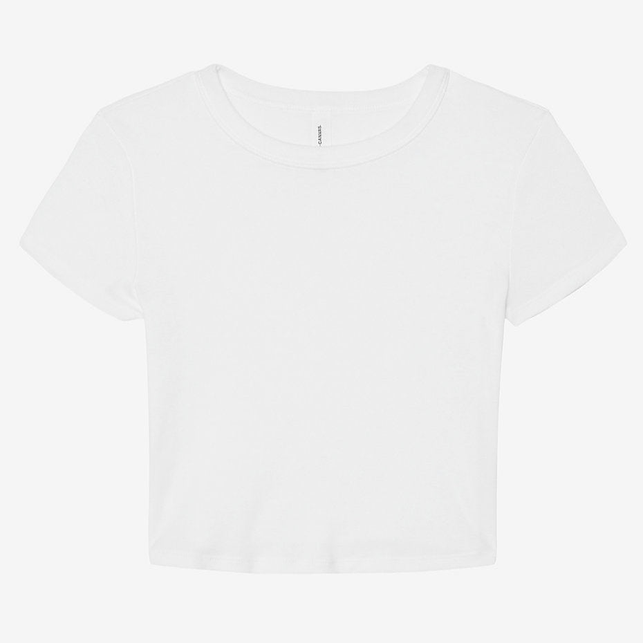 WOMEN'S MICRO RIB BABY TEE