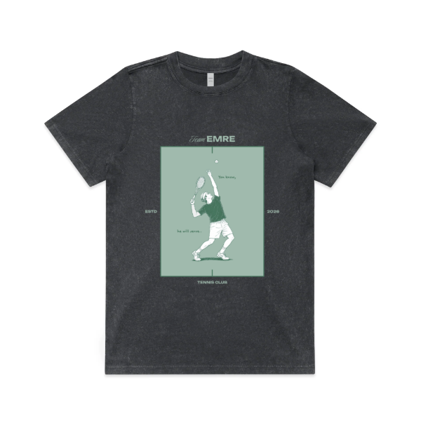 Wo's Stone Wash Heavy Tee