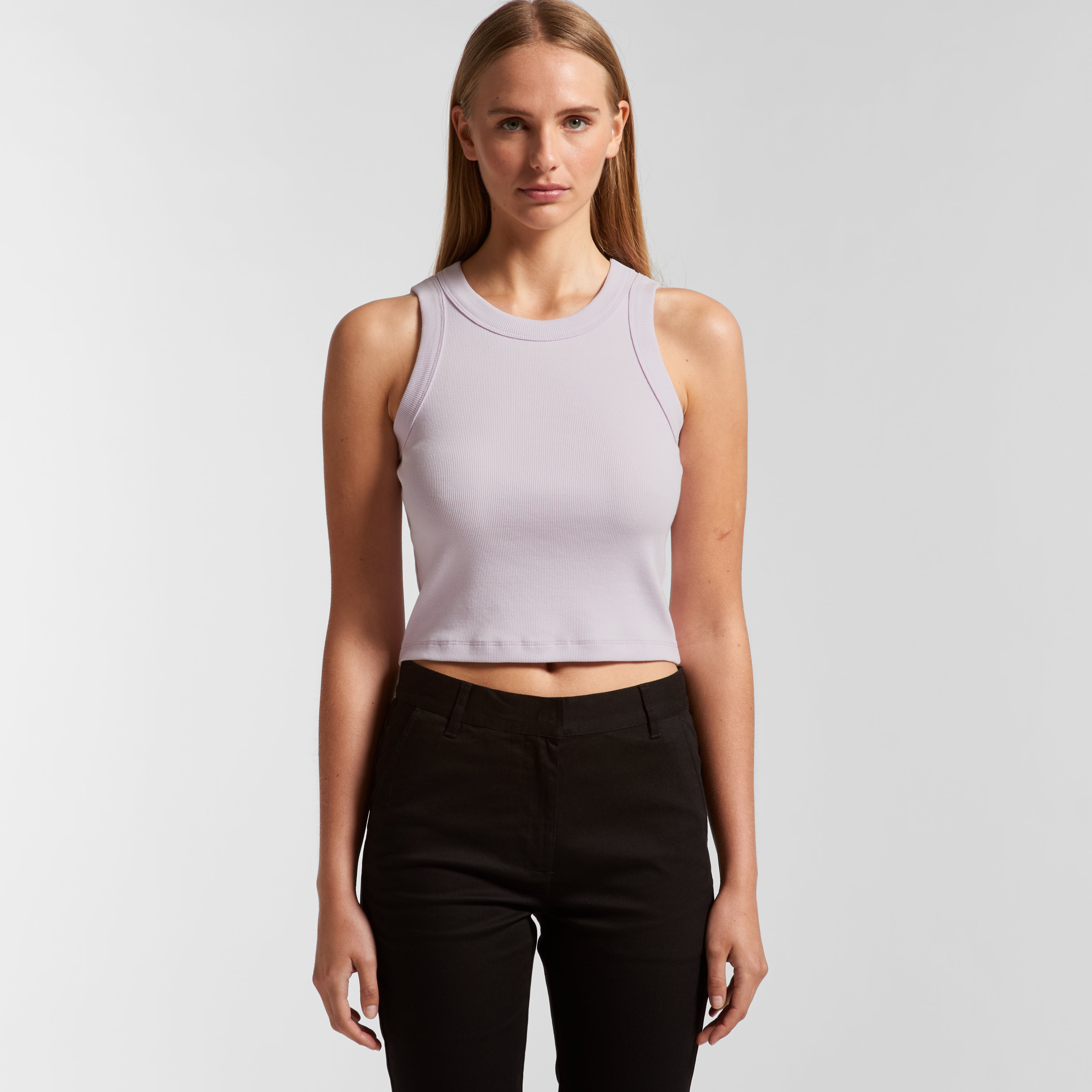 Wo's Organic Rib Crop Tank