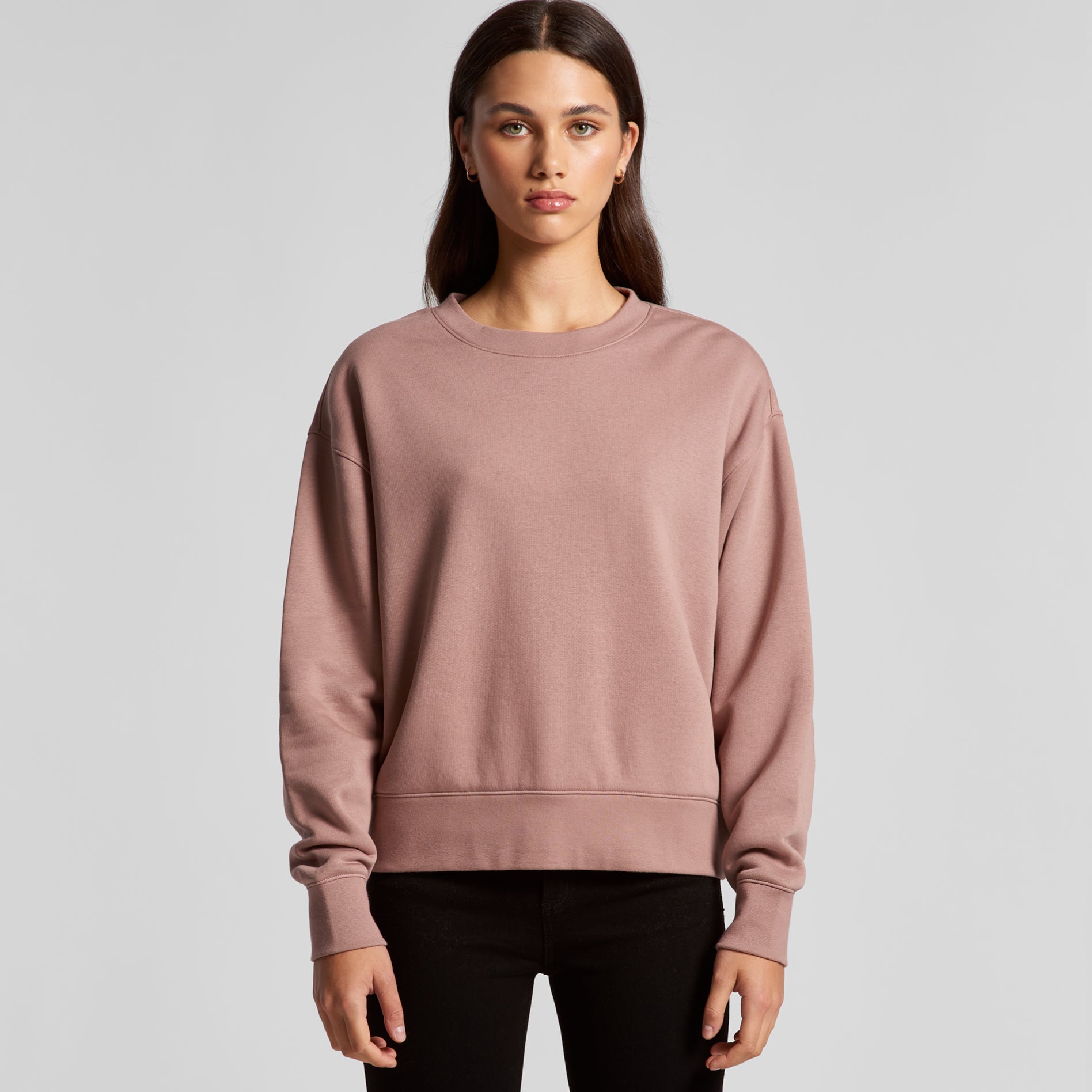 Wo's Relax Crew – Relaxed Fit, 9.4oz CVC Fleece (80% Cotton / 20