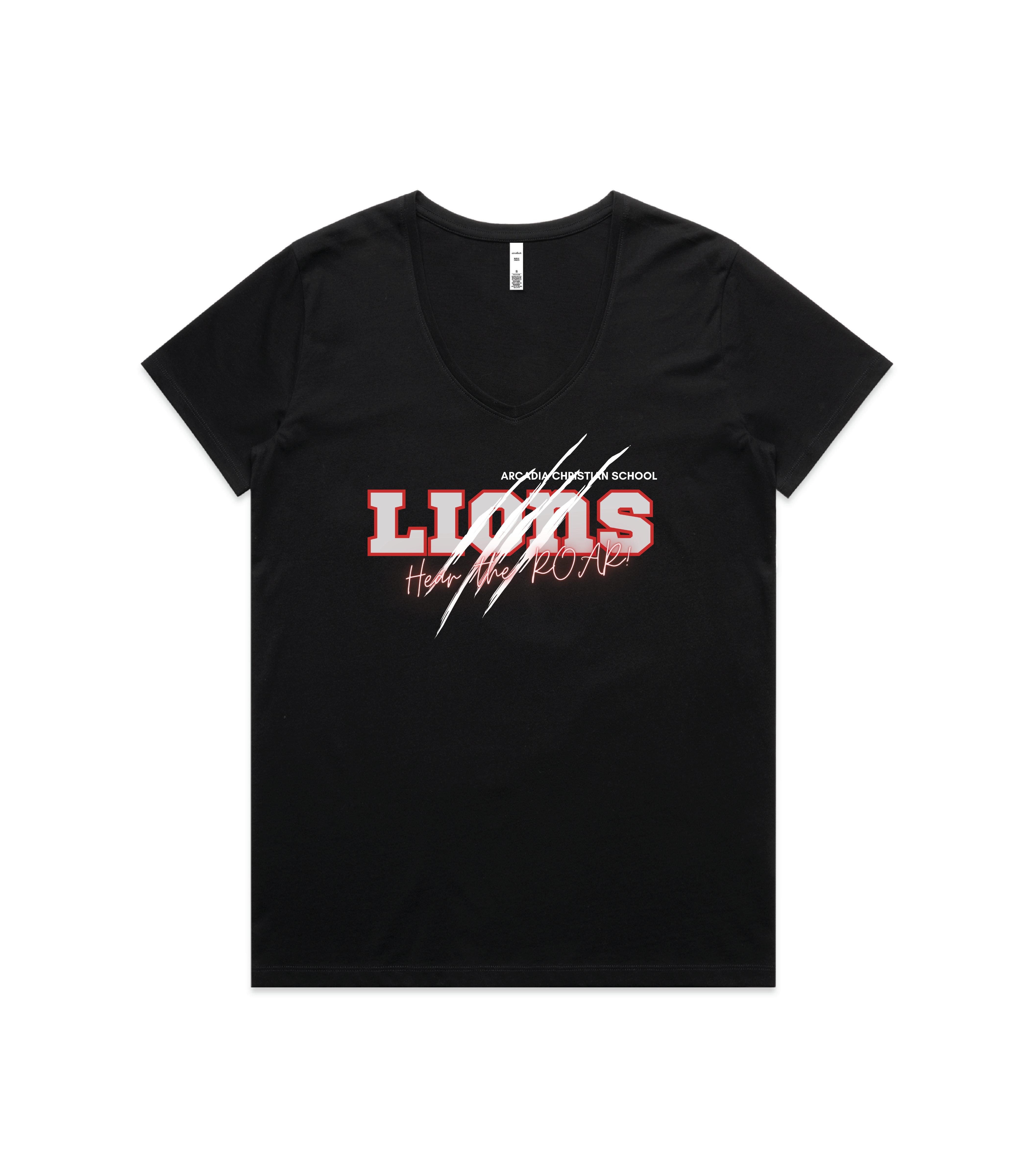 Hear The Roar - ACS Women V-Neck